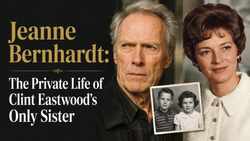Jeanne Bernhardt: The Private Life of Clint Eastwood's Only Sister