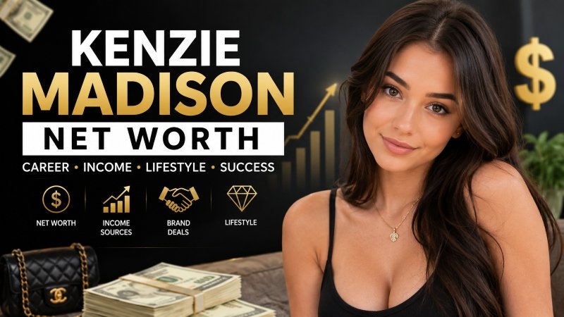 Kenzie Madison Net Worth: Career, Income Sources, Lifestyle, and Financial Success